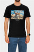 Ανδρικό T-Shirt 3Guys Dunkey Μαύρο